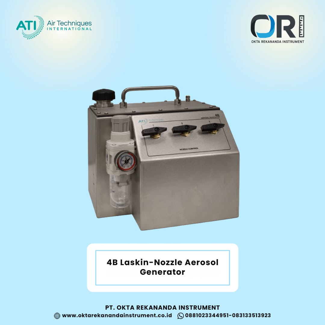 4B Laskin-Nozzle Aerosol Generator – Alat uji HEPA Filter