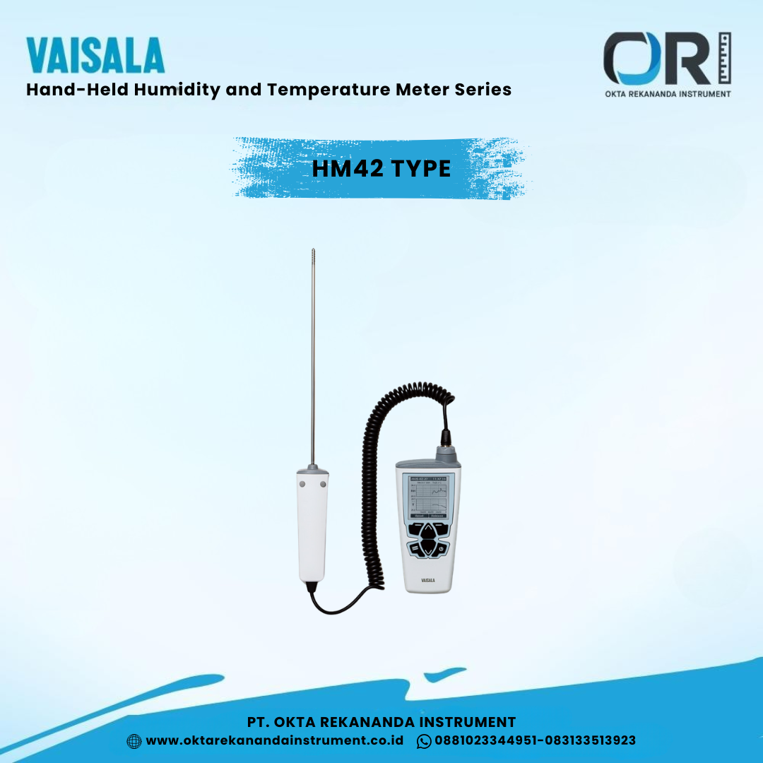 Vaisala HM40 Series (HM42) Humidity and Temperature Meter -40 to 212°F (-40 to 100°C)